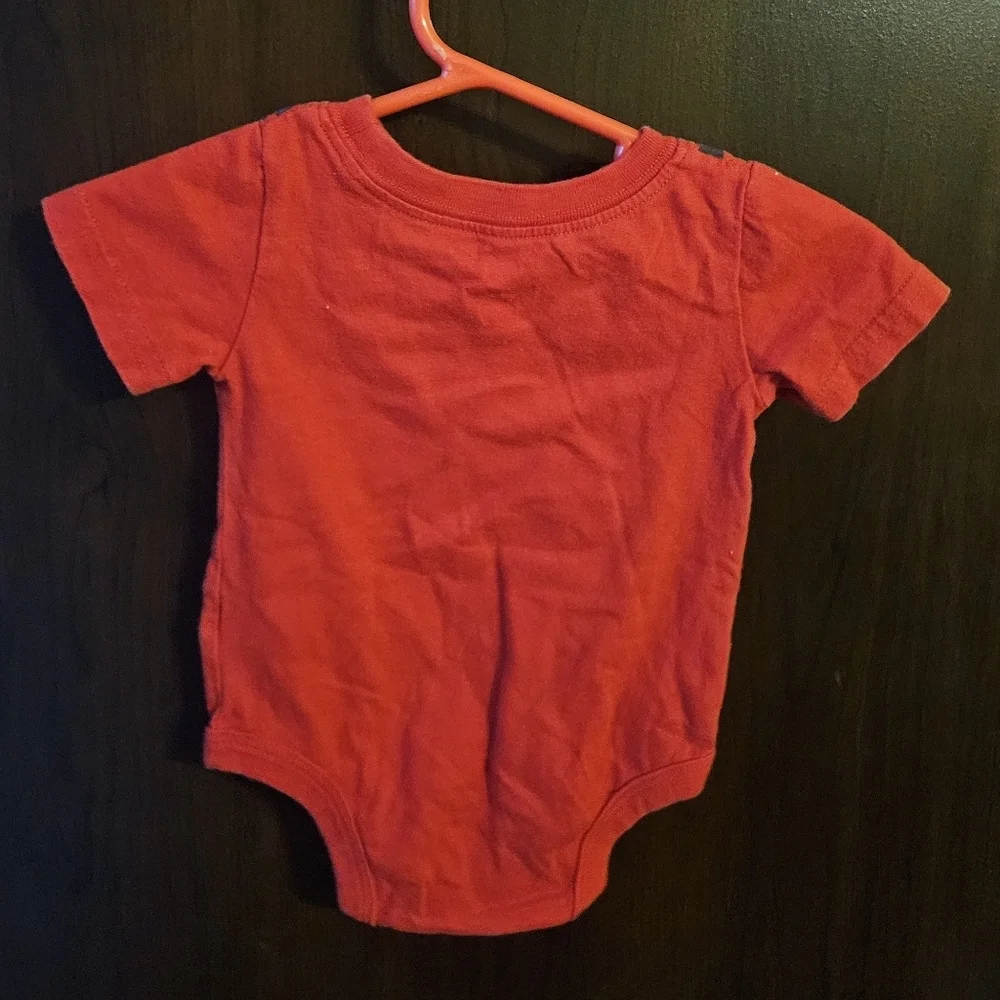 Koala Kids Red Baby Onesie 